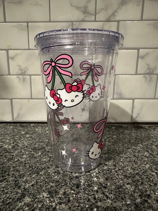 Hello Kitty Acrylic Cup